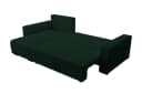 storez24 Ecksofa Letto mit Bettkasten und Schlaffunktion, Cordstoff, L-Form, bequem Bild 5