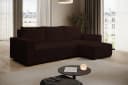 storez24 Ecksofa Letto mit Bettkasten und Schlaffunktion, Cordstoff, L-Form, bequem Bild 1