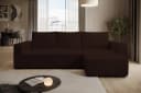 storez24 Ecksofa Letto mit Bettkasten und Schlaffunktion, Cordstoff, L-Form, bequem Bild 2