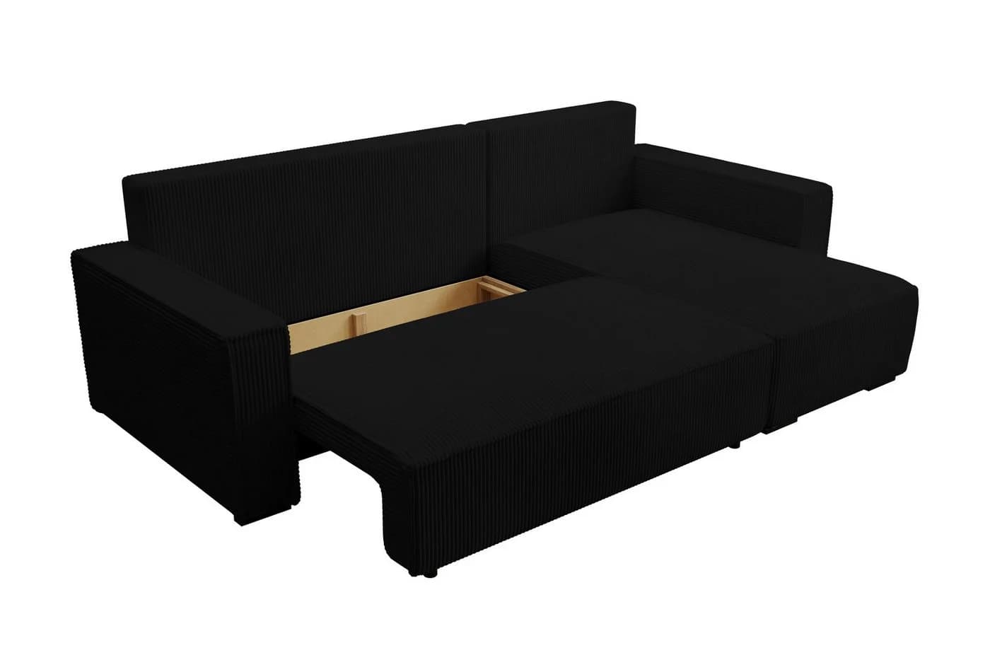 storez24 Ecksofa Letto L-Form mit Schlaffunktion und Bettkasten - Bild 4