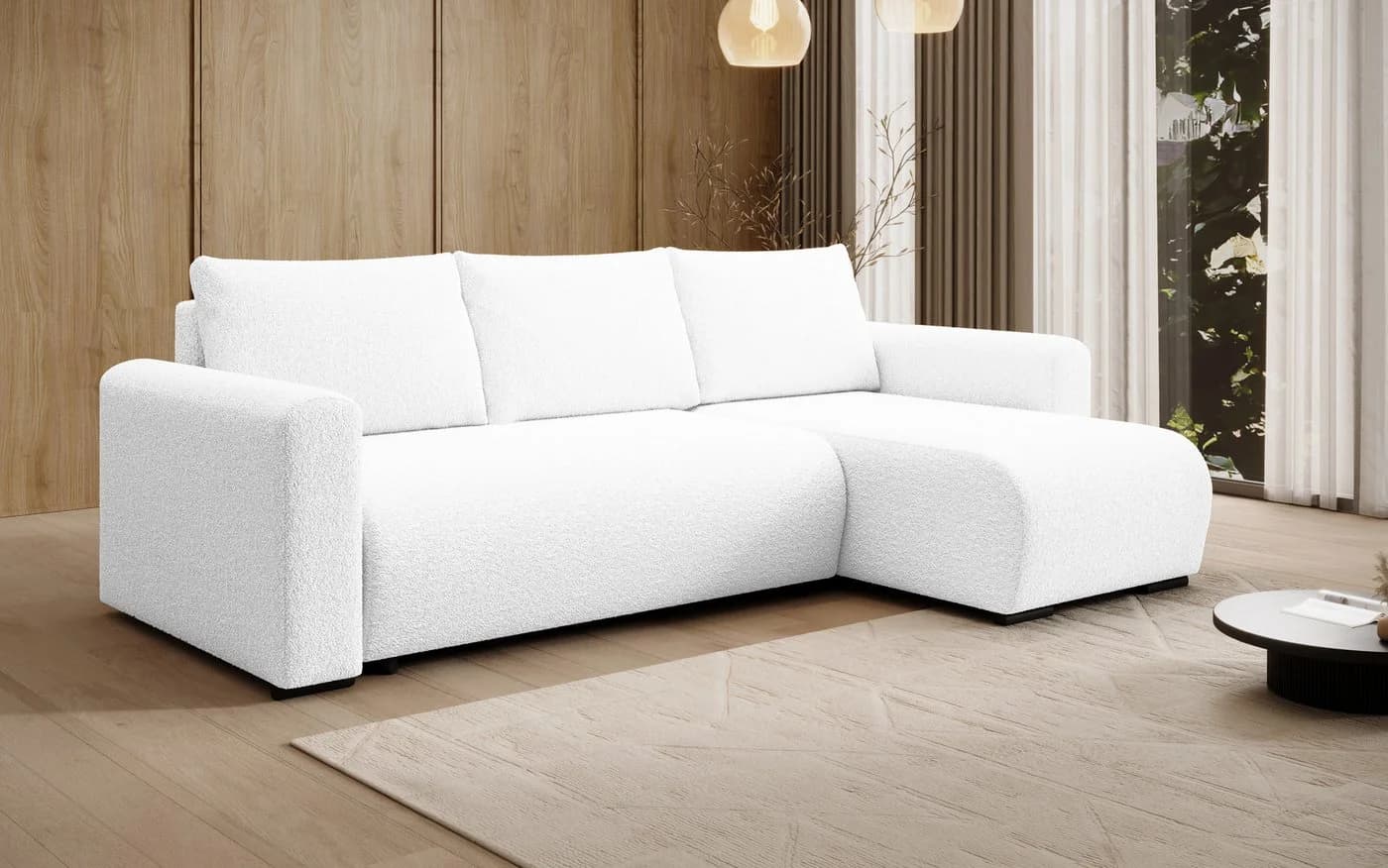 storez24 Ecksofa Tally L-Form mit Bettkasten und Schlaffunktion