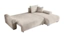 storez24 Ecksofa Soffe L-Form mit Bettkasten und Schlaffunktion Bild 3
