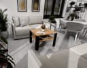 TREND WERK Couchtisch Retro Loft Design mit Ablagefläche Bild 1