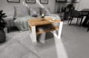 TREND WERK Couchtisch Braun mit Ablagefläche Modern Bild 5