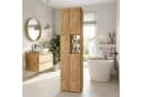TREND WERK Badschrank Hochschrank Holzoptik Modern Skandinavisch Bild 5