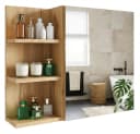 TREND WERK Spiegelschrank Badezimmer mit Ablage & Stauraum Bild 2