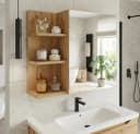 TREND WERK Spiegelschrank Badezimmer mit Ablage & Stauraum Bild 5