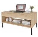 TREND WERK Lift-Sofatisch höhenverstellbar mit Stauraum Bild 3