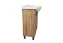 STAMAR Waschbeckenunterschrank 50 cm Eiche Gold mit Keramikwaschbecken Bild 3