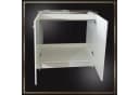 STAMAR Spülenschrank Komplettset 80cm Weiß mit Edelstahlspüle und Armatur Bild 4