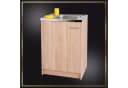 STAMAR Küchenschrank 60cm mit Spüle & Armatur Sonoma Eiche Bild 3