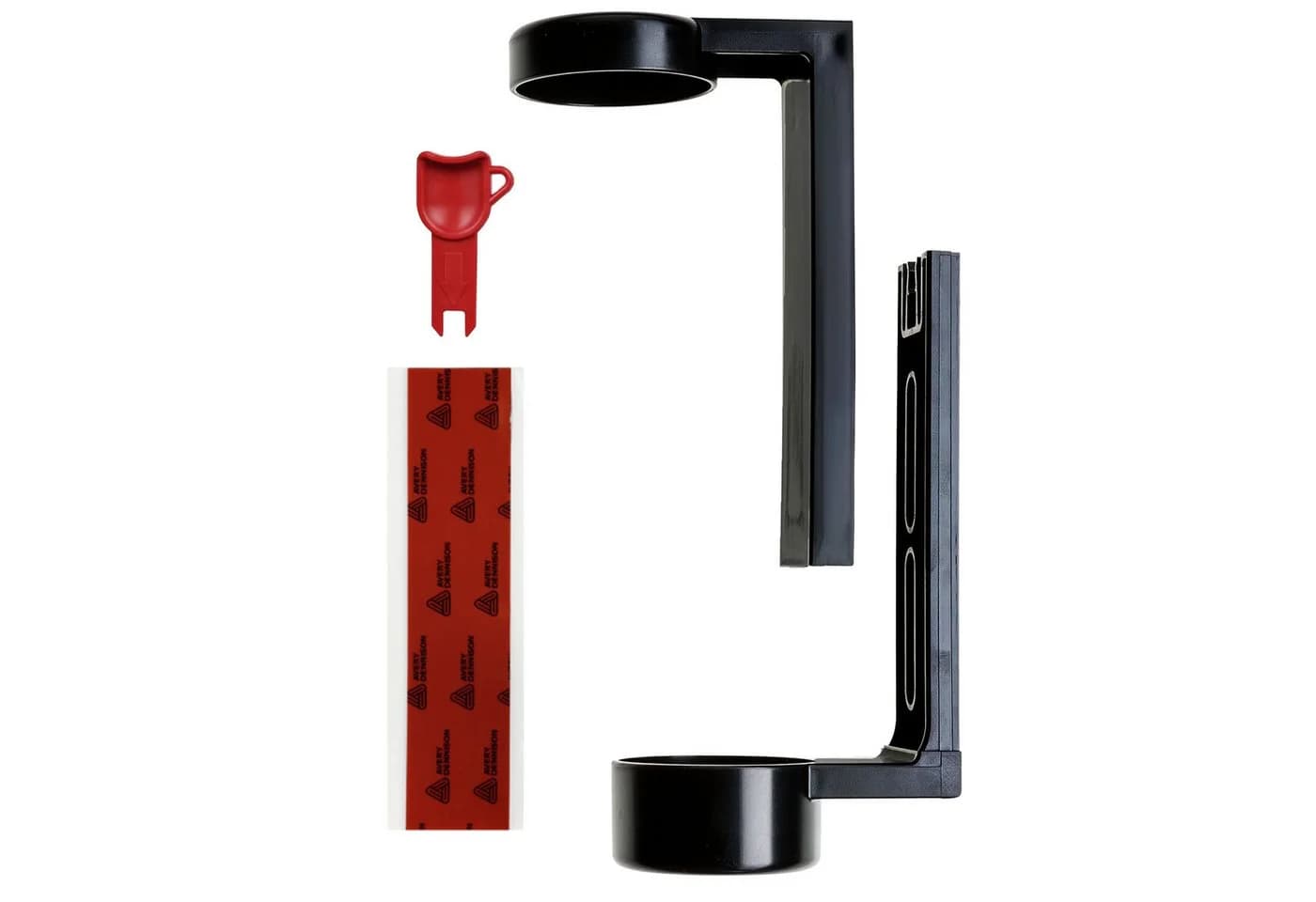 Sarcia Duschablage Schwarz Wandhalter für Flaschen & Seife - Bild 3