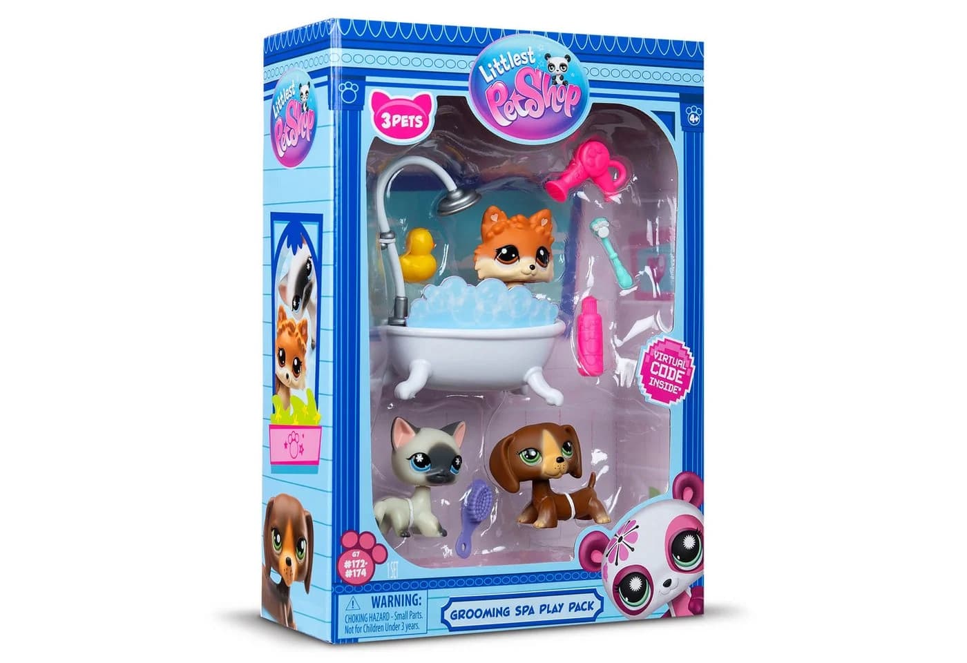 Sarcia.eu Littlest Pet Shop Grooming Spa Set mit 3 Figuren & Zubehör - Bild 3