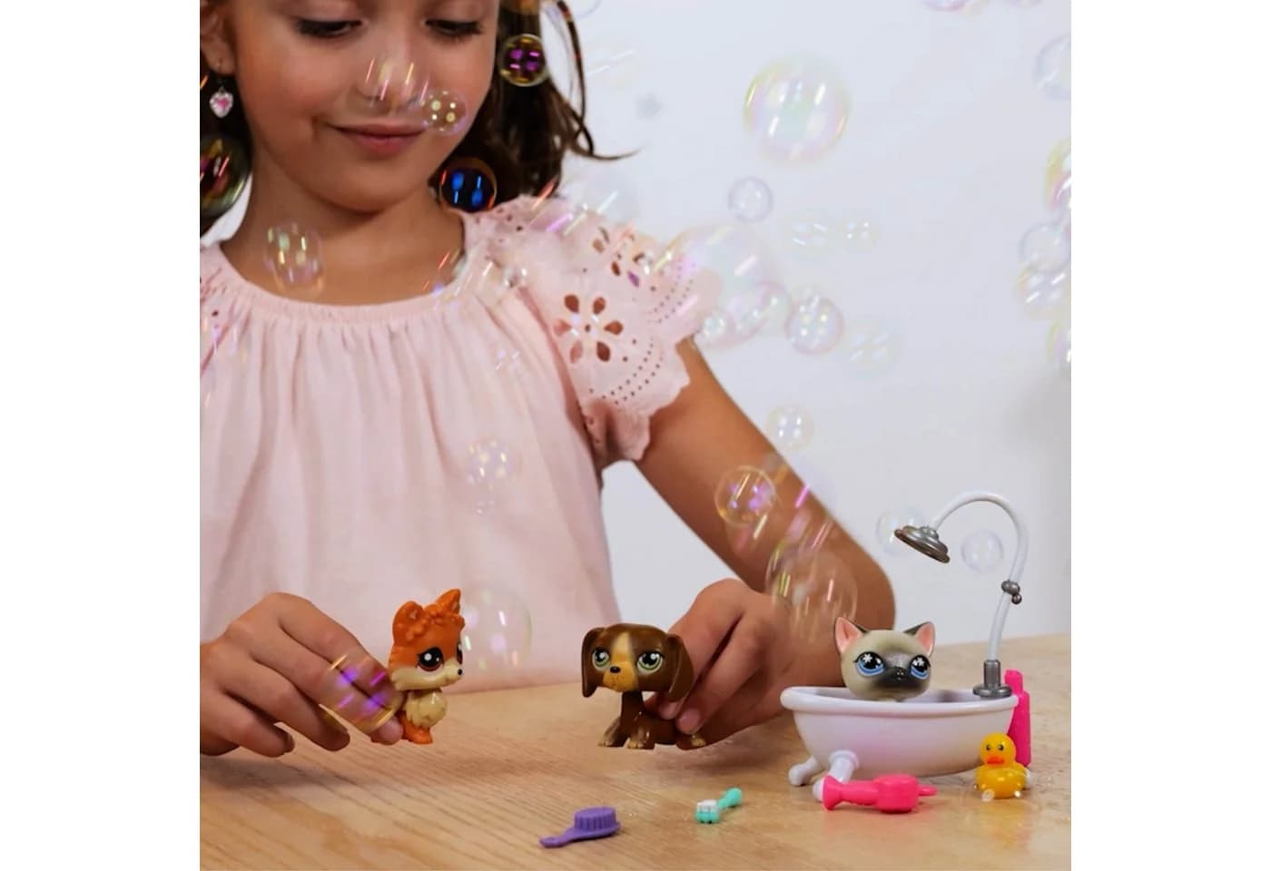 Sarcia.eu Littlest Pet Shop Grooming Spa Set mit 3 Figuren & Zubehör - Bild 5