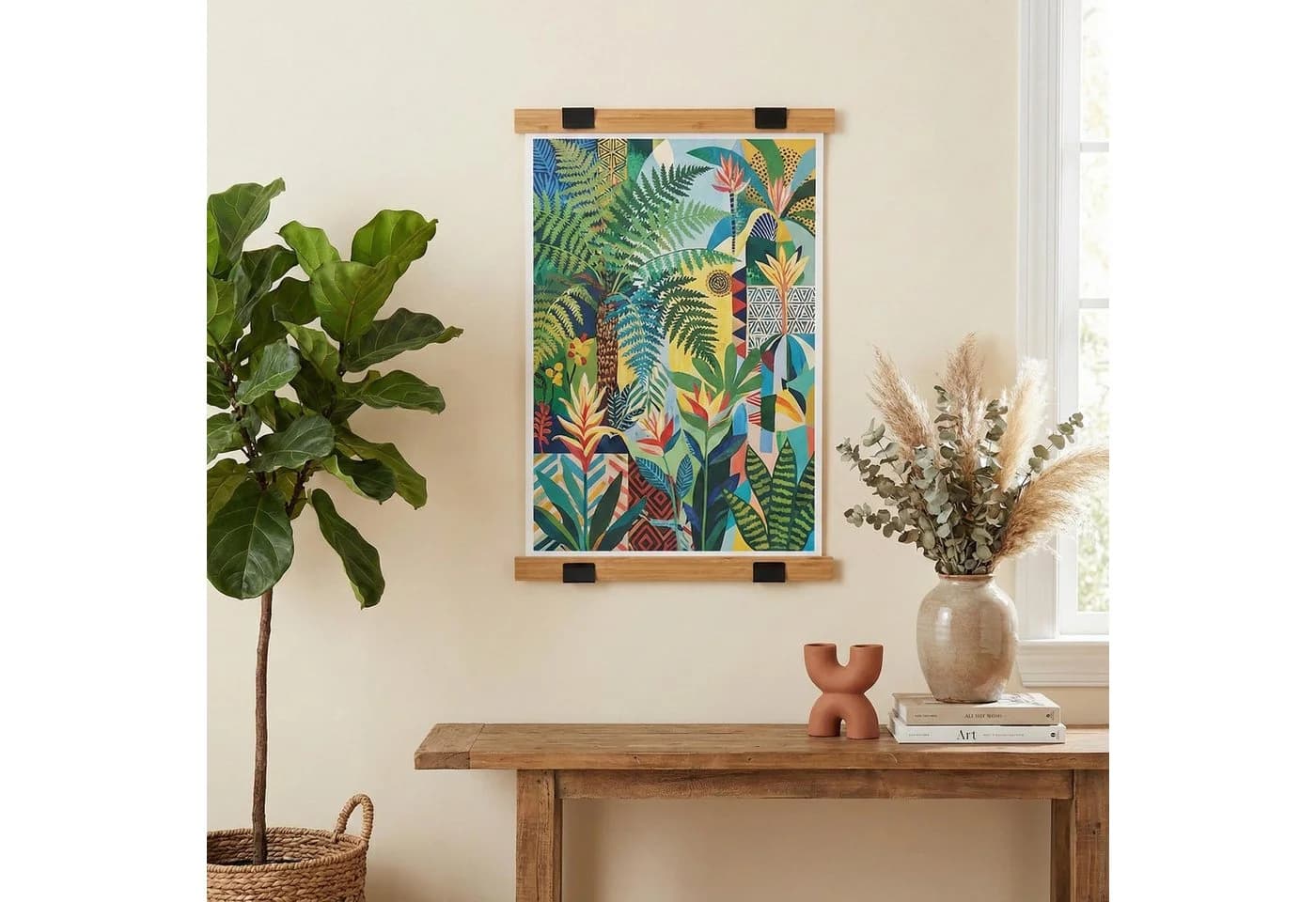 IKEA VISBÄCK Bambus-Posterhalter 40 cm - Bild 4