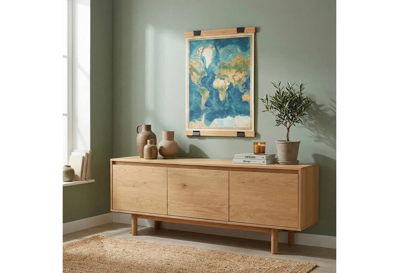 IKEA VISBÄCK Bambus-Posterhalter 40 cm - Bild 5