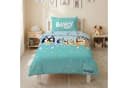 Bluey Kinderbettwäsche Set 135x200 + 74x48 cm 100% Baumwolle Blau Bild 5