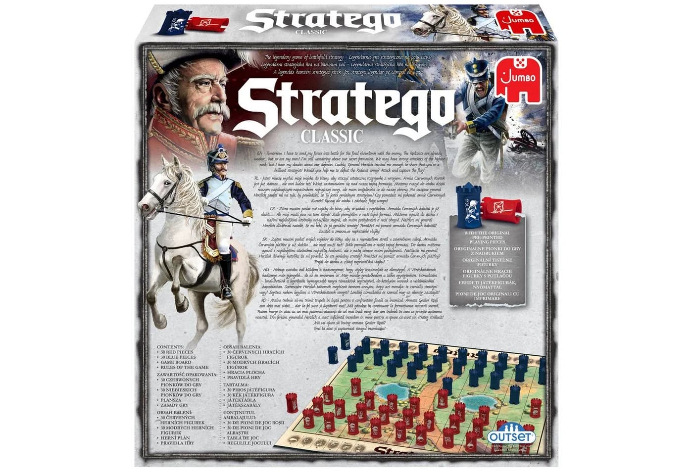 Sarcia.eu Stratego Classic Brettspiel für 2 Spieler ab 8 Jahren - Bild 3