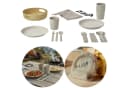 IKEA MARULK Picknick-Set 21-teilig Beige Campinggeschirr Bild 2