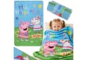 Peppa Pig Kinderbettdecke Fleecedecke 100x150 cm bunt Bild 2