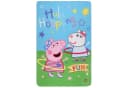 Peppa Pig Kinderbettdecke Fleecedecke 100x150 cm bunt Bild 5