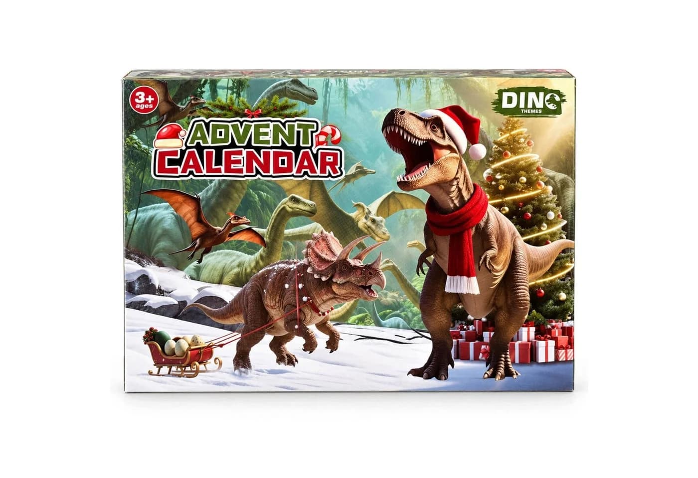 Sarcia.eu Dinosaurier Adventskalender mit 24 Überraschungsfiguren