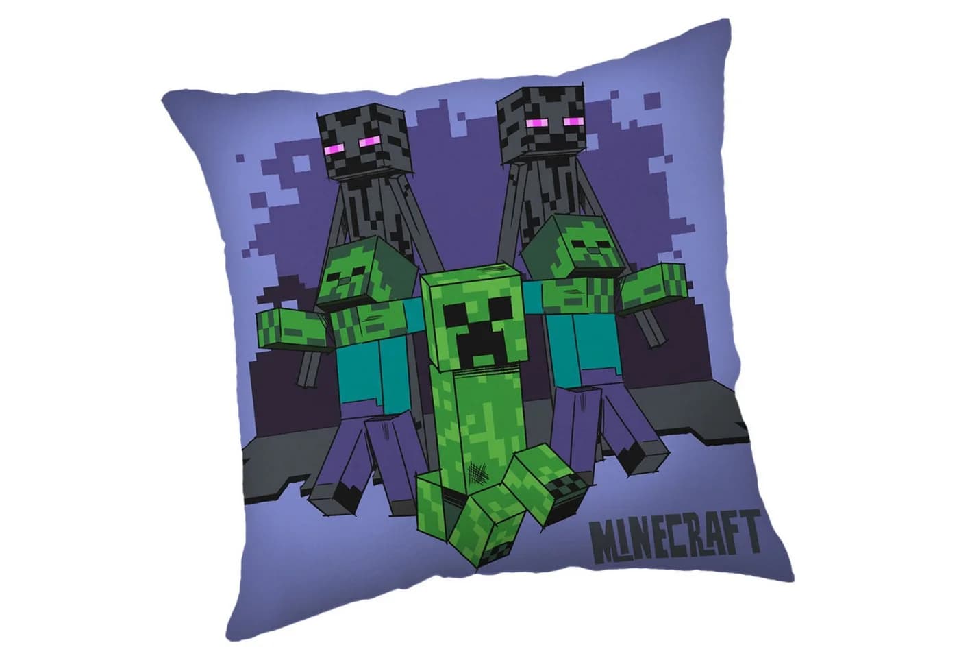 Sarcia.eu Minecraft Dekokissen Lila 40x40 cm