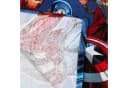 Marvel Avengers Badeponcho mit Kapuze 100% Baumwolle Blau Bild 4