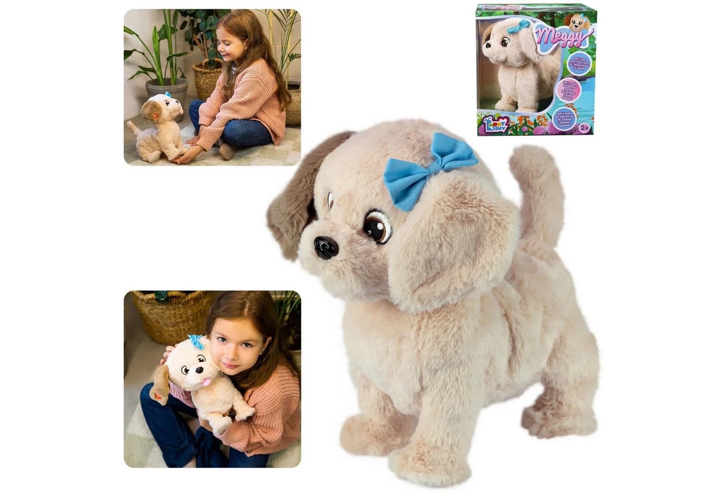 Sarcia.eu Kuscheltier Puppy Luv - Interaktiver Labradorhund Plüschhund Meggy 2+ - Bild 2