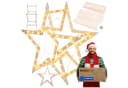 Modo24 DIY MODOSTAR Weihnachtsstern Set aus FSC Holz 2D und 3D in 3 Breiten Bild 2