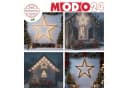 Modo24 DIY MODOSTAR Weihnachtsstern Set aus FSC Holz 2D und 3D Bild 5