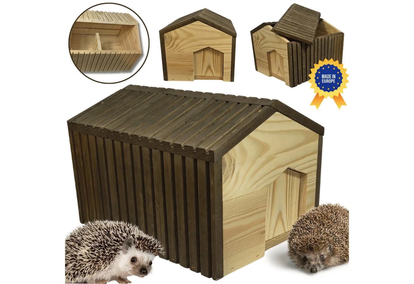 Modo24 Igelhaus XXL mit Labyrintheingang und robustem Boden - Bild 2