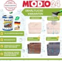 Modo24 Blumenkasten Pflanzkasten aus Kiefernholz rechteckig Bild 4