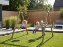 MaxPlay - Swing Doppelschaukel FUNGOO, Natur, 198x202x217cm Bild 3