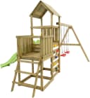FUNGOO MaxPlay 3.2 Spielturm Grün mit Rutsche und Schaukel Bild 3