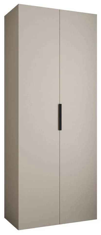 ABIKS MÖBEL Drehtürenschrank COMO 4 Schlafzimmerschrank Schwarz/Beige - Bild 2