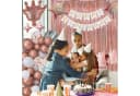 Hard-er Ballonset 65-teilig Rose Gold mit Banner und Zubehör Bild 1