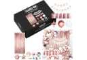 Hard-er Ballonset 65-teilig Rose Gold mit Banner und Zubehör Bild 2