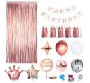 Hard-er Ballonset 65-teilig Rose Gold mit Banner und Zubehör Bild 5