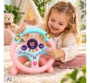 Hard-er Kinderlenkrad Rosa mit Licht und Sound Bild 1