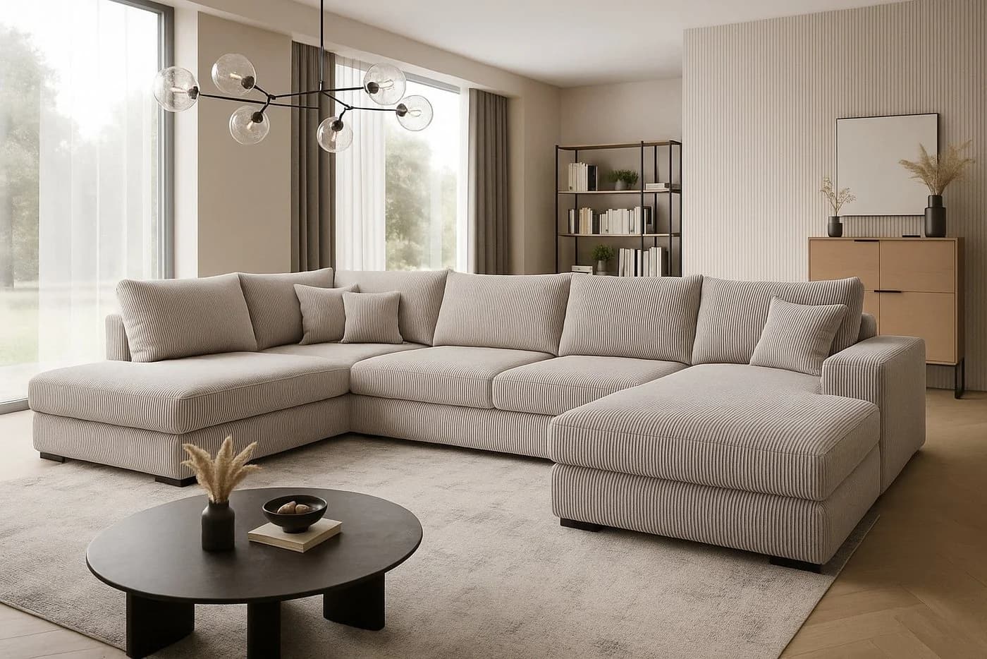 A&J MöbelLand Ecksofa FABIO mit Schlaffunktion und Bettkasten - Bild 2