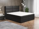 A&J MöbelLand Boxspringbett HOPP mit Bettkasten & Topper Bild 1