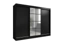 A&J MöbelLand GmbH 3-türiger Kleiderschrank mit Spiegel 4 Schubladen Bild 2