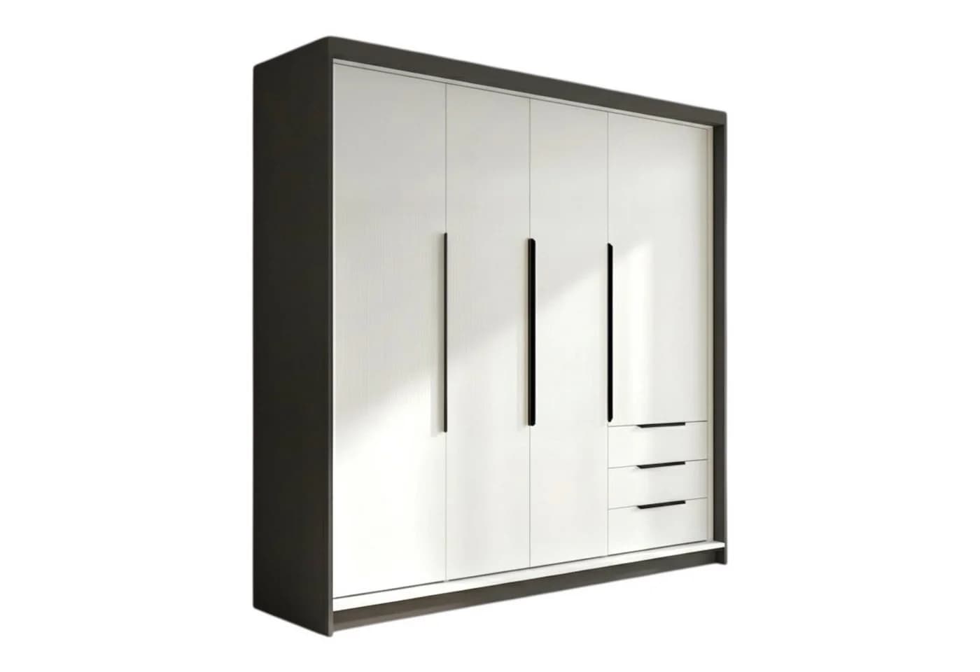 A&J MöbelLand GmbH Drehtürenschrank KLARI mit Schubladen - Bild 2