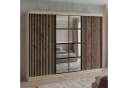 A&J MöbelLand GmbH Schiebetürenschrank NORIVO 200 cm mit 4 Schubladen Bild 1
