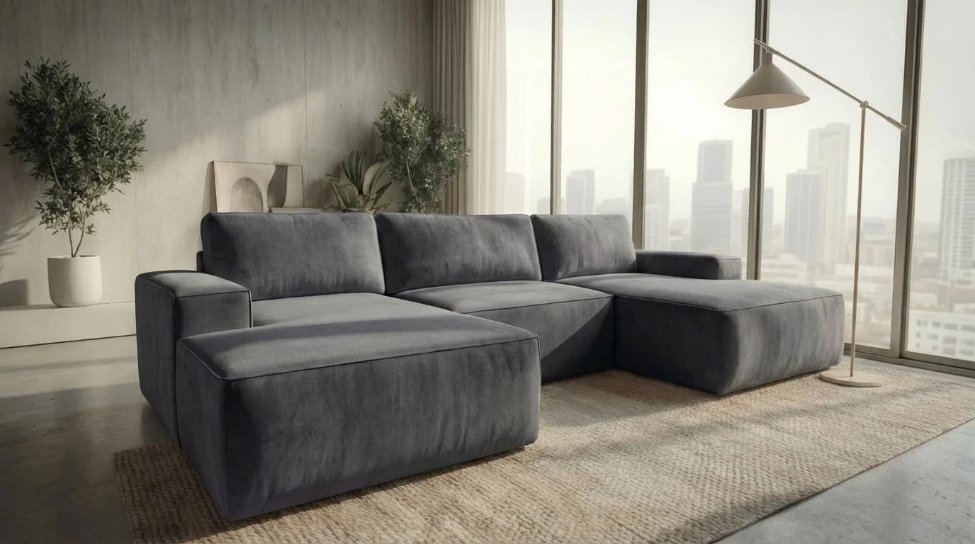 A&J Ecksofa EINAR mit Schlaffunktion & Bettkasten - Bild 2
