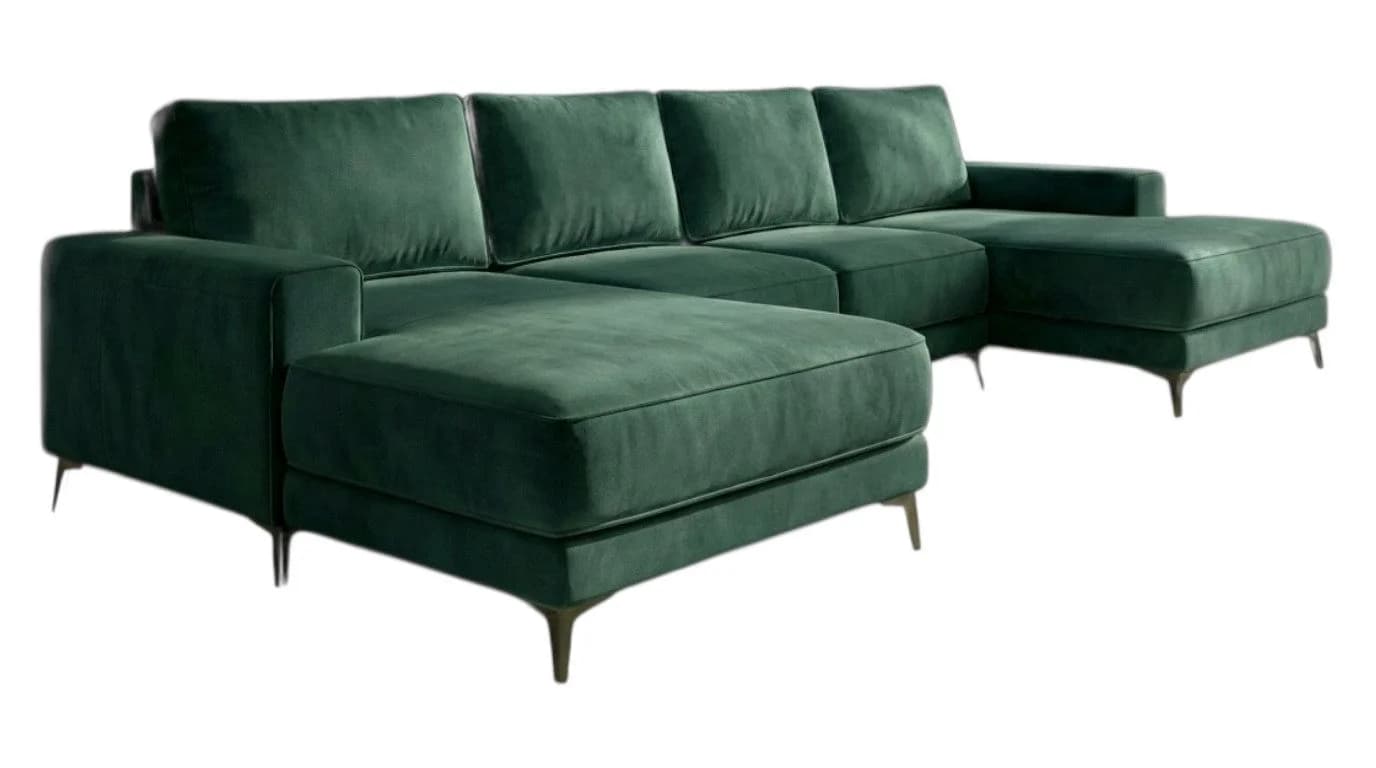 A&J MöbelLand Ecksofa VALTOR mit Schlaffunktion und Bettkasten - Bild 3