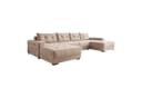 A&J MöbelLand GmbH Ecksofa VIENA mit Schlaffunktion und Bettkasten Beige Bild 4