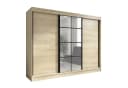 A&J MöbelLand Schiebetürenschrank ORAVIA Beige Modern Loft Bild 2