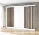 A&J MöbelLand Schiebetürenschrank IOSA 200 cm mit 3D-Lamellen Bild 1